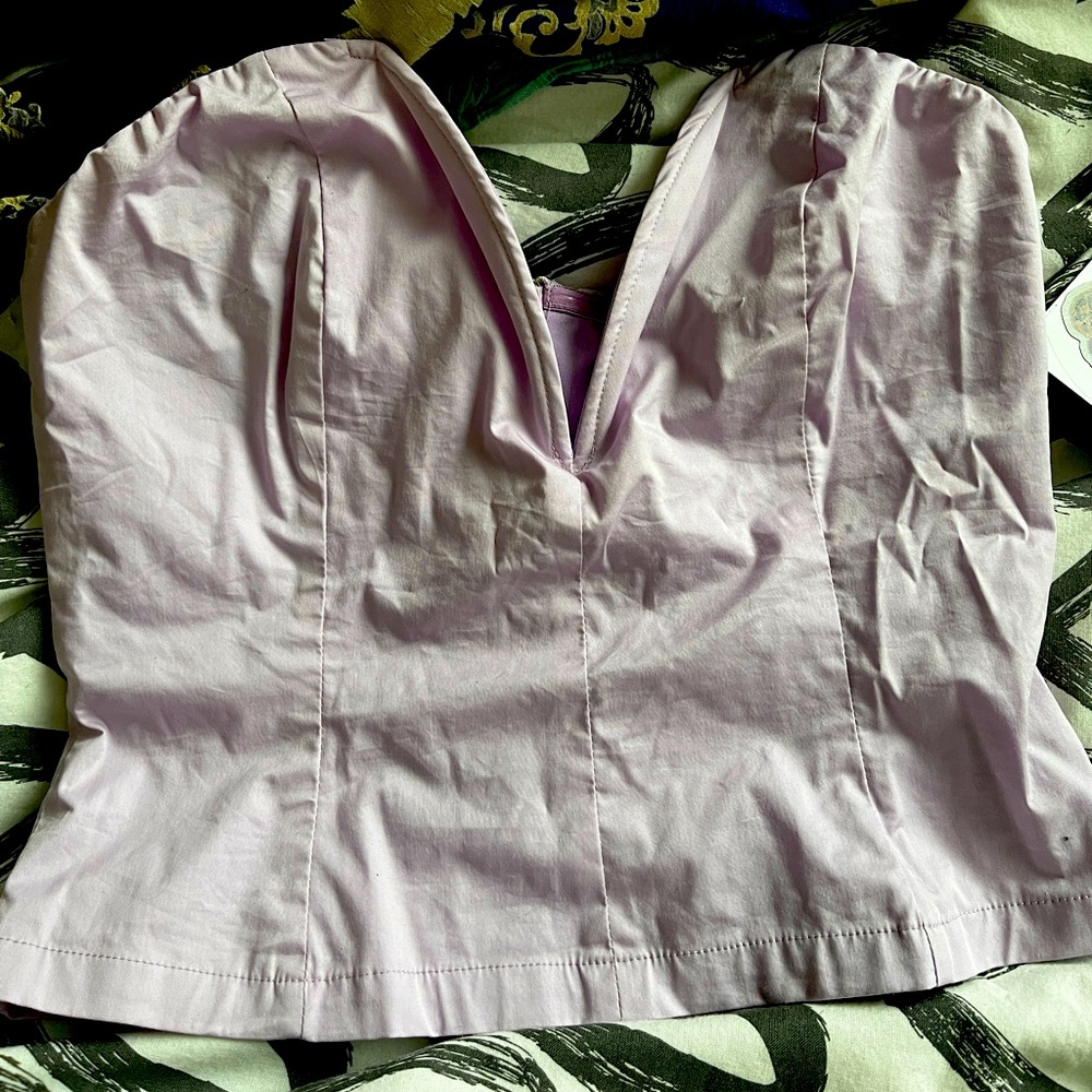 Lilac purple fashionnova corset